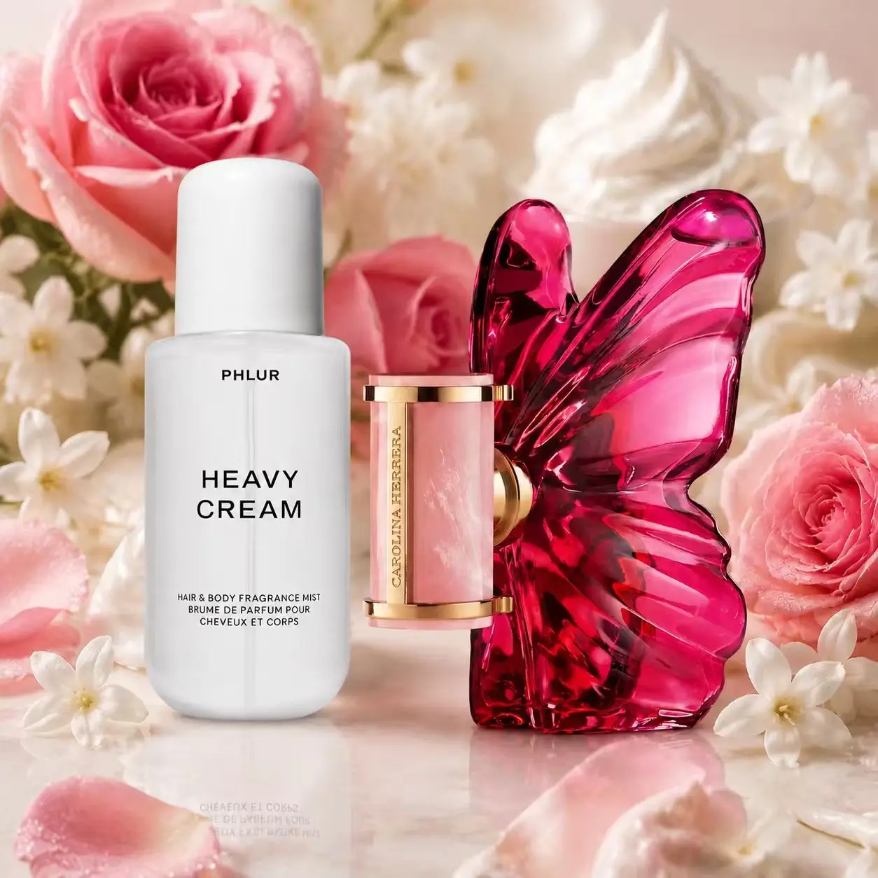 Perfume Fragrance Vanilla - 2-delige PHLUR geurset voor vrouwen, vanille