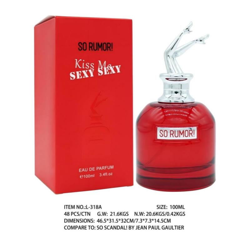 Perfume Fragrance Vanilla - Luxe damesparfum 100ml, langdurige geur, Scandal