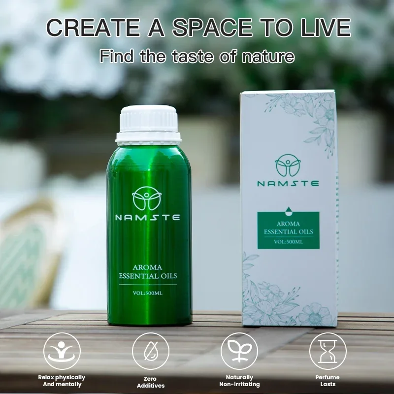Perfume Fragrance Concentration - Namaste 500ML Aroma Diffuser Essentiële Oliën