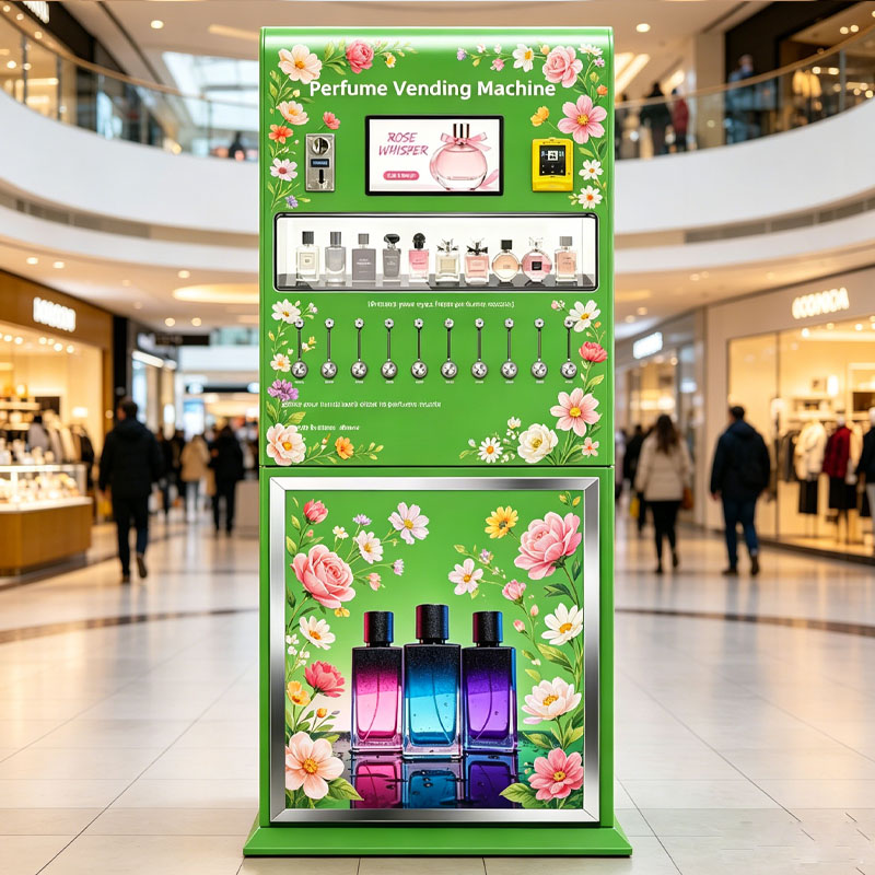 Perfume Fragrance Sale - Slimme Parfumverkoopautomaat Interactieve Geurproefstation en Flesverkoopoplossing
