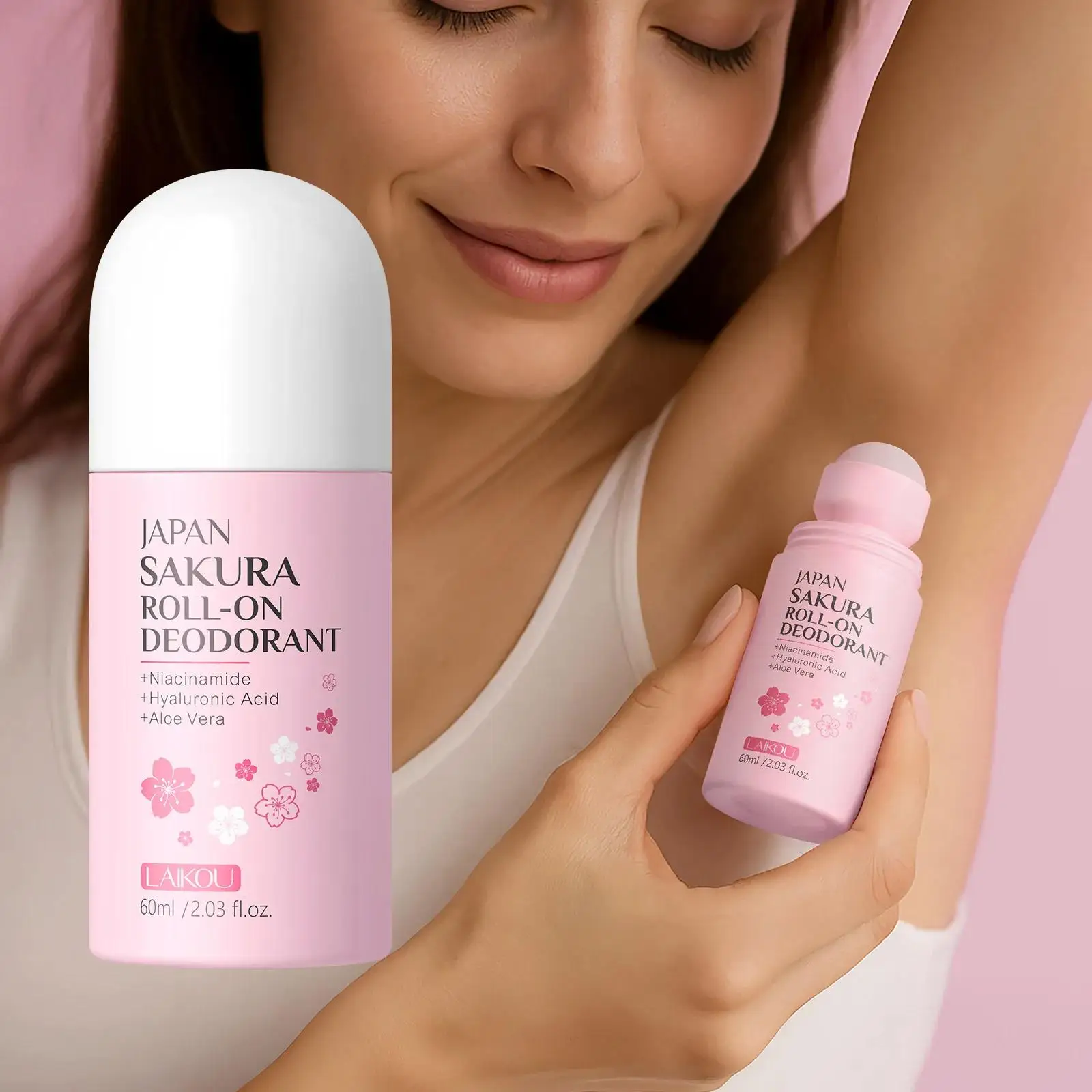 Pure Perfume Fragrance - Japan Sakura Roll On Deodorant 60ml