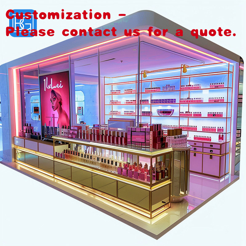 Perfume In Fragrance Shop - op maat. Aangepaste winkelcentrum parfumkiosk vitrine