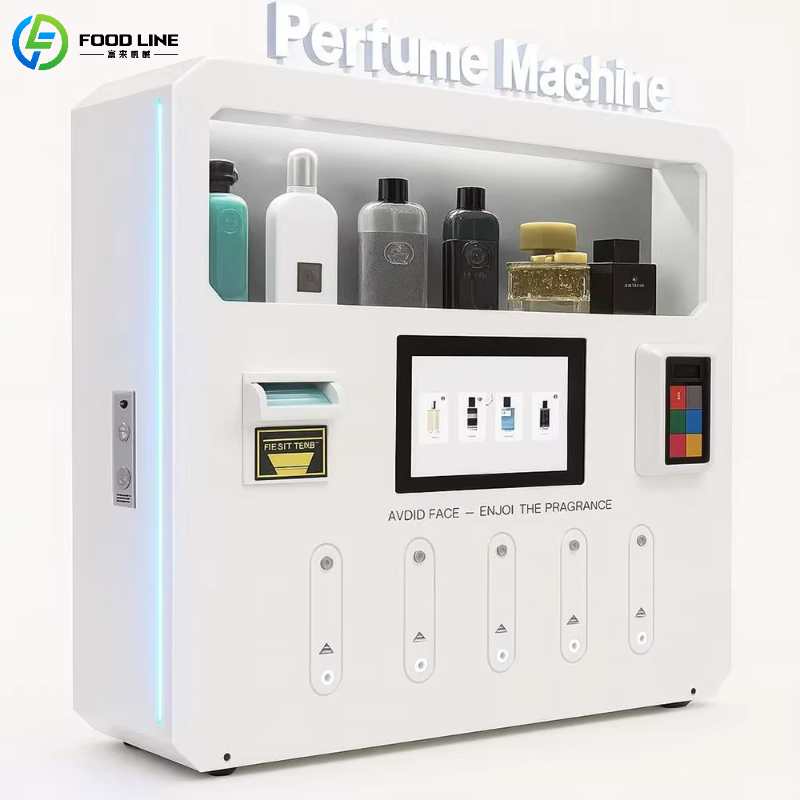 Perfume In Fragrance Shop - Geavanceerde wandgemonteerde automatische parfumverkoopautomaat, slimme geurspraydispenser,