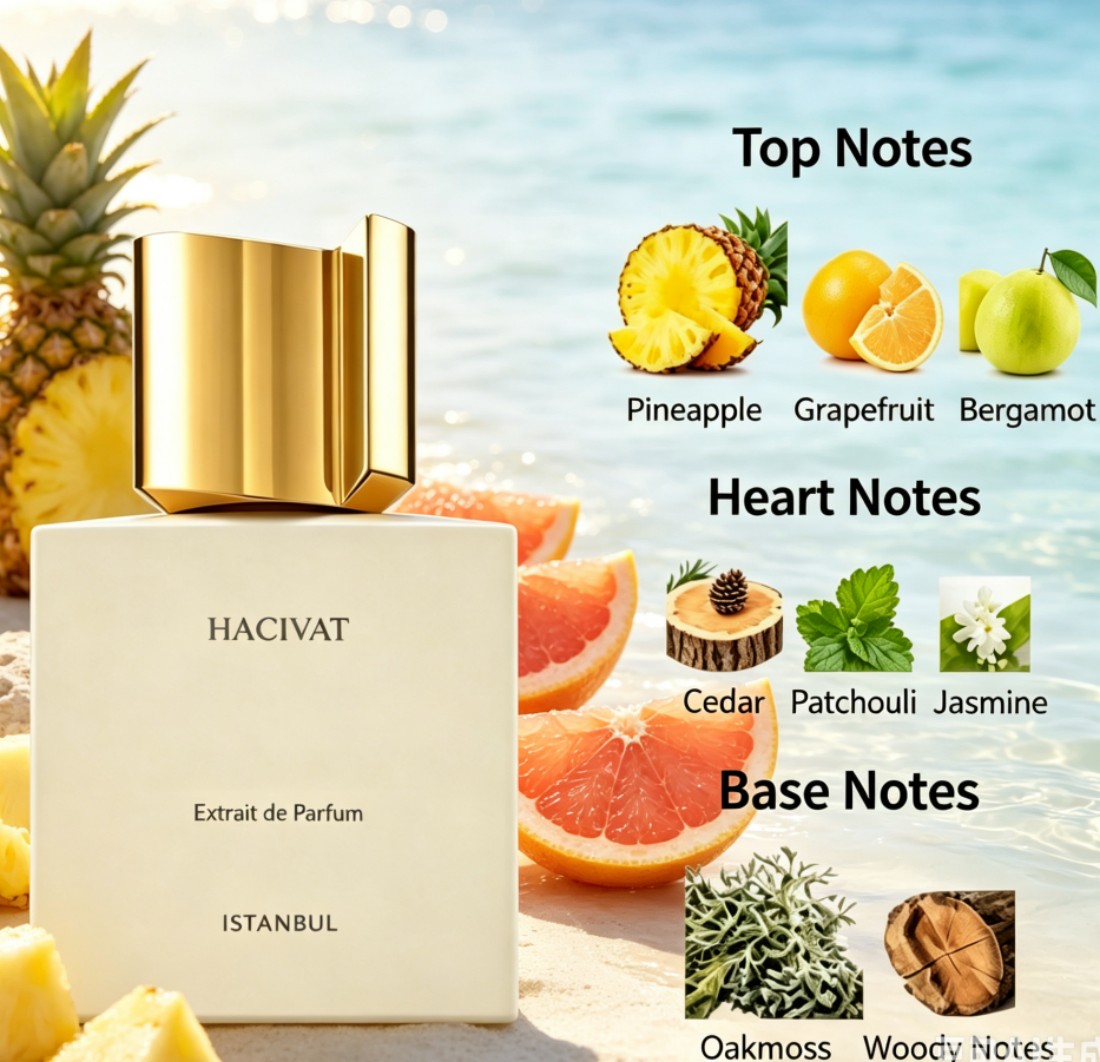 Perfume New Fragrance - Hacivat-nieuw gelanceerde neutrale parfumspray, 3,4 oz/100