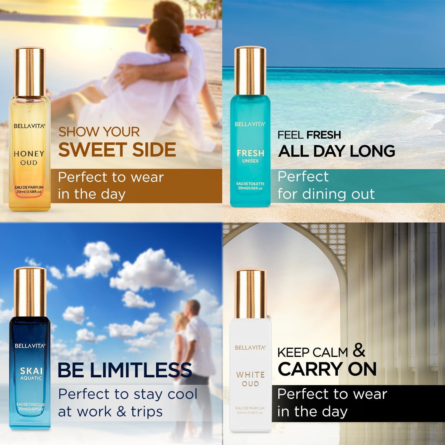 Generieke Bella Vita Luxe Unis - Pure Perfume Fragrance recensie en prijs