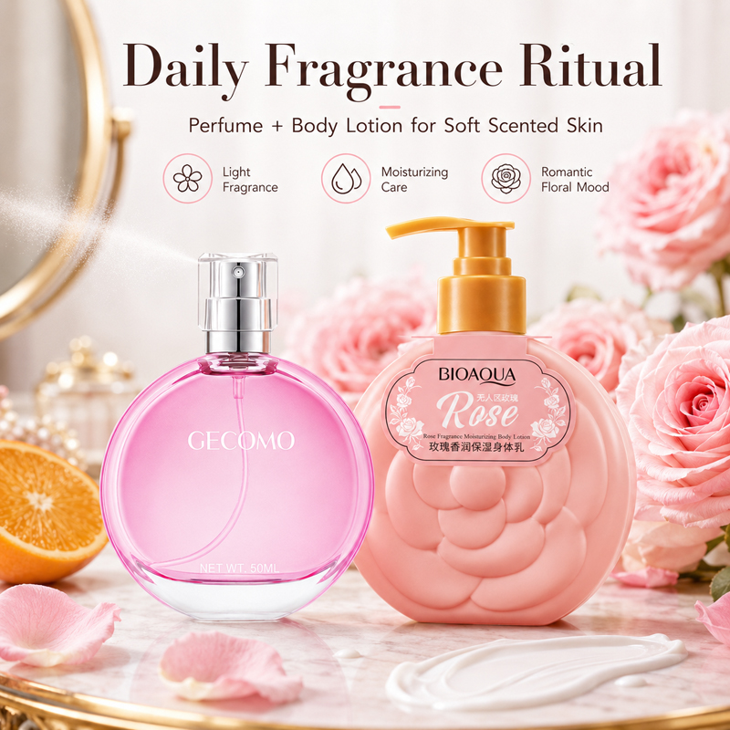 GECOMO Damesparfumset 50ml + R - Perfume Fragrance Lotion recensie en prijs