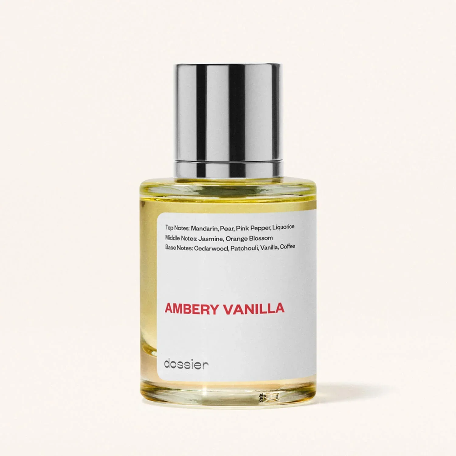 Dossier Ambery Vanilla Eau de  - Perfume Fragrance Concentration recensie en prijs